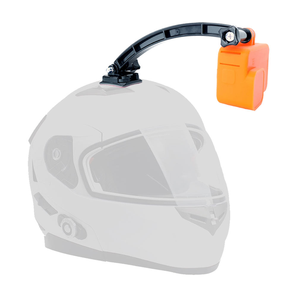 Base Casco Extensión Plástico Compatible GoPro Cámara Deportiva