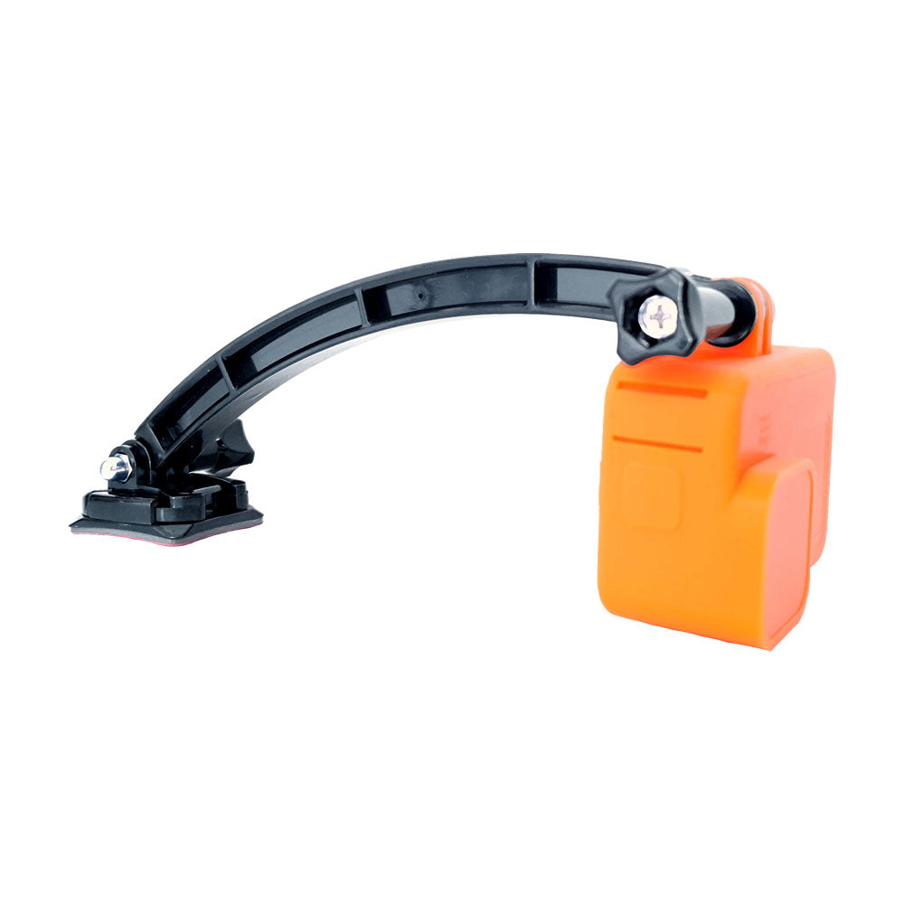 Base Casco Extensión Plástico Compatible GoPro Cámara Deportiva