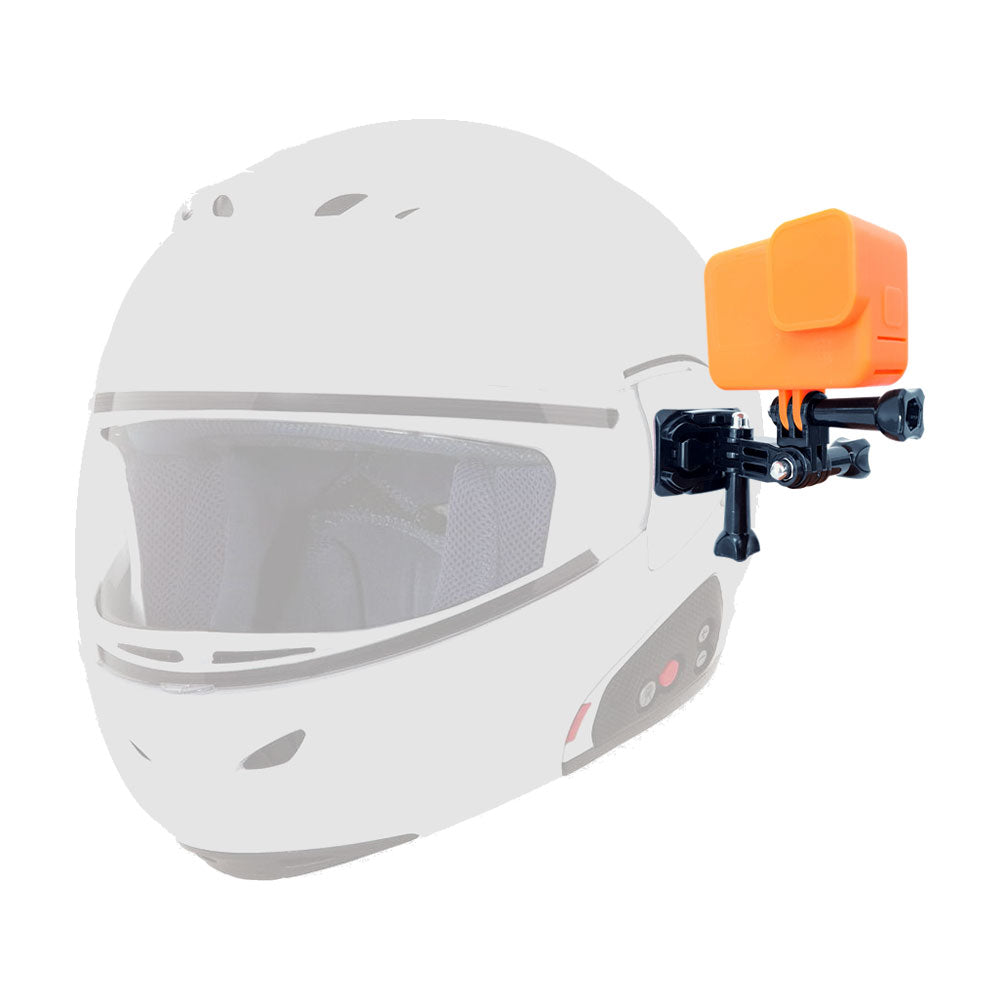 Base Casco Kit Lateral Compatible GoPro Cámaras Deportivas