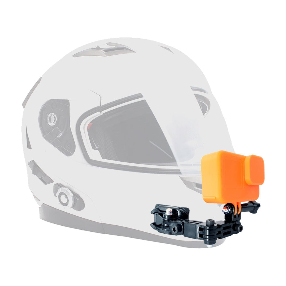 Base Casco Kit Mentón Compatible GoPro Cámaras Deportivas