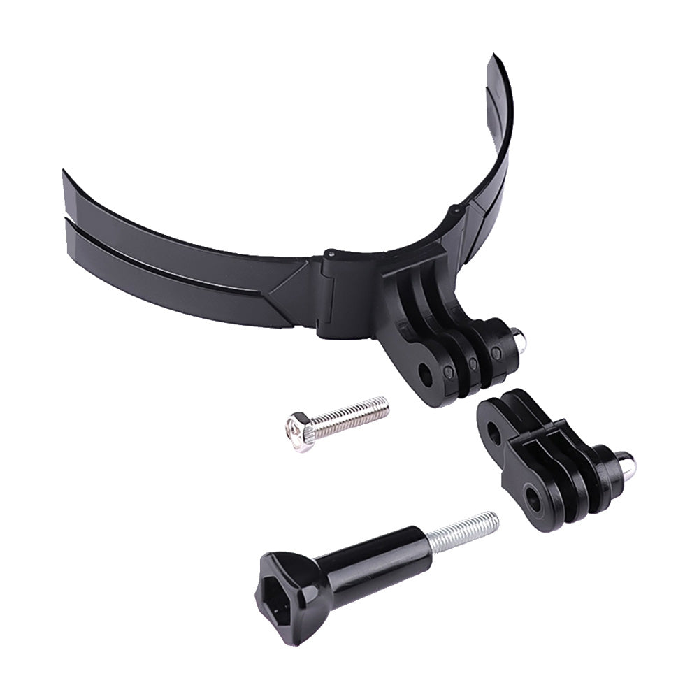 Base Casco Frontal Adhesiva para Celular Compatible GoPro Cámara Deportiva