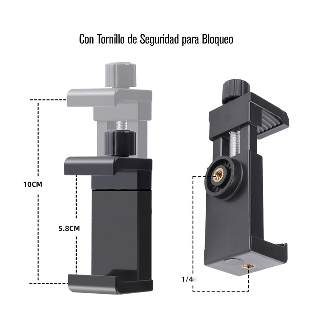 Base Casco Frontal Adhesiva para Celular Compatible GoPro Cámara Deportiva