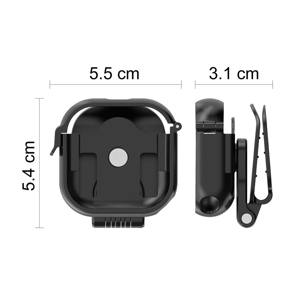 Base Clip Gorra Mochila Cinturón Soporte Montura Para Insta360 Go Ultra