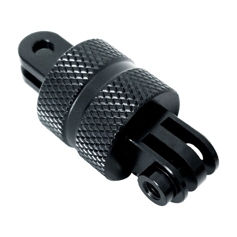 Base Pivote Giratorio Aluminio Compatible GoPro Cámaras Deportivas