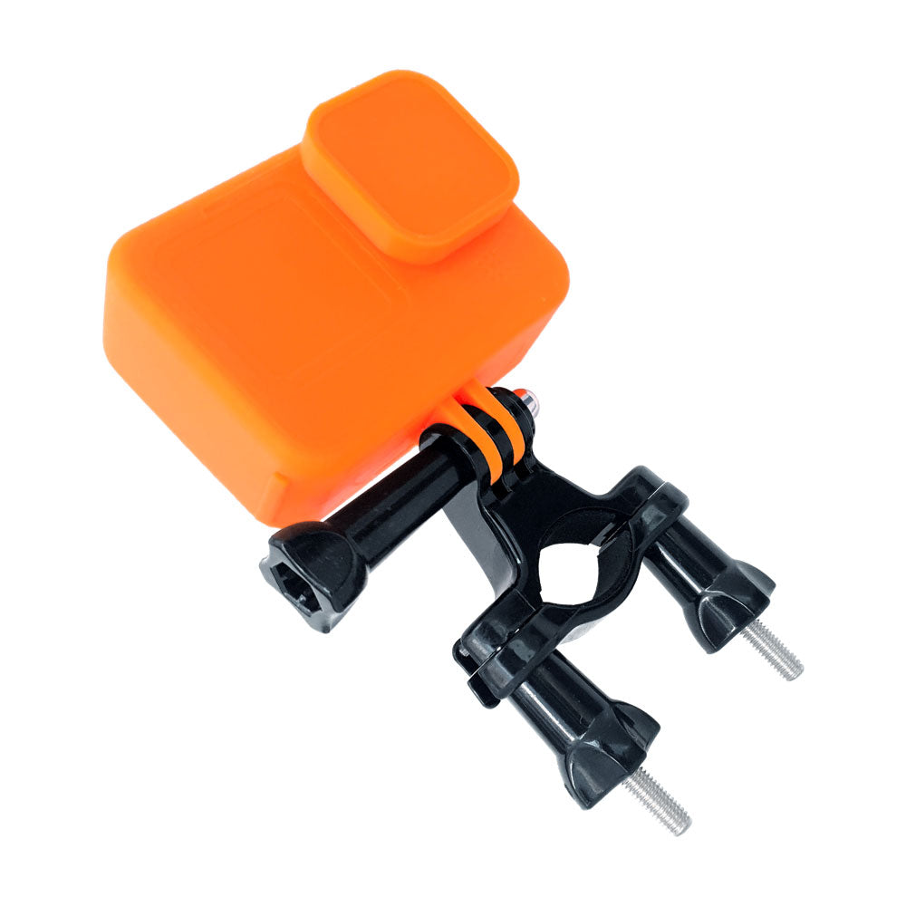 Base Tubular Sencilla Bicicleta Compatible GoPro Sport Cam