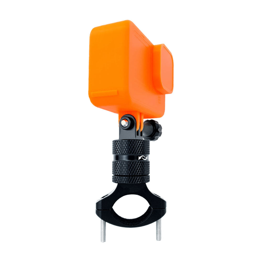 Base Tubular Giratoria Aluminio Bici Moto Compatible GoPro Cámaras Deportivas