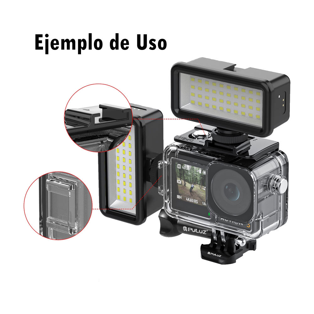 Carcasa Case Sumergible 40m Para Osmo Action 3/4/5 Pro