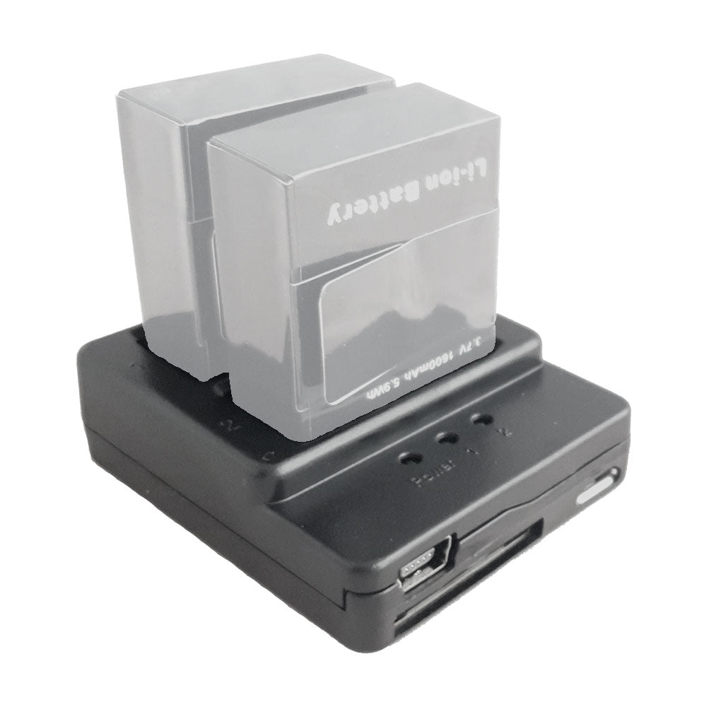 Cargador Baterías Doble Compatible GoPro Hero 3 3+