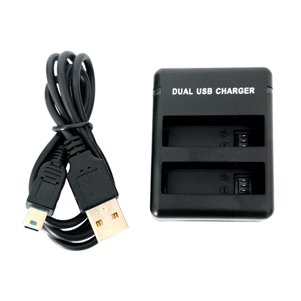 Cargador Baterías Doble Compatible GoPro Hero 4