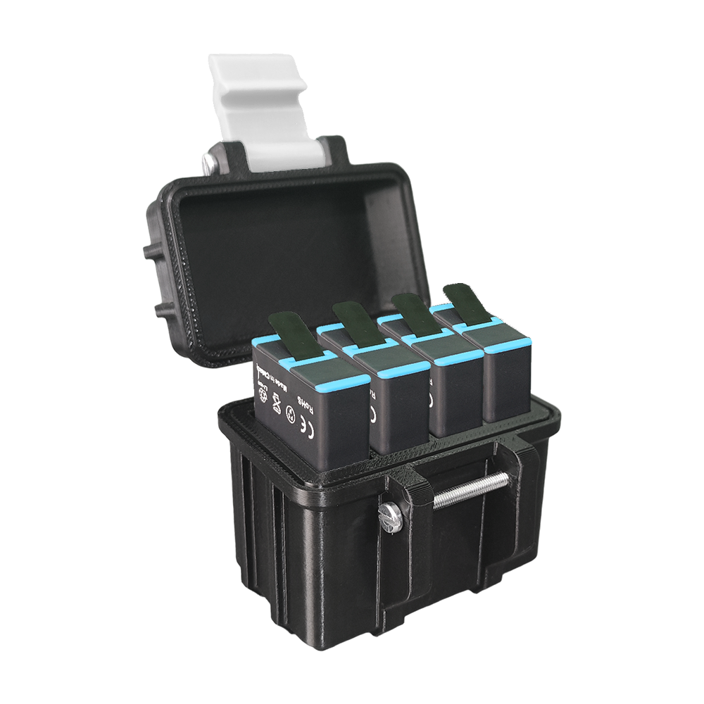 Estuche Impresión 3D Baterías GoPro MAX