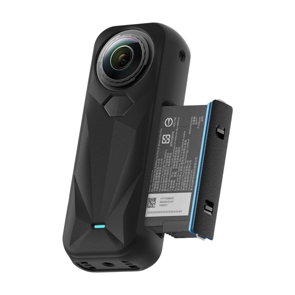 Funda Silicón con Tapas Lentes Compatible Insta360 X5