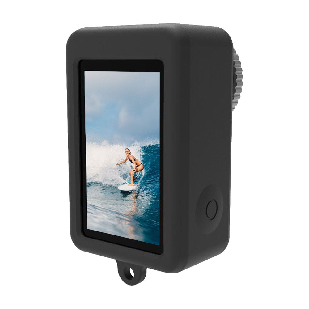 Funda Silicón con Tapa Lente Para Osmo Action 3/4/5 Pro