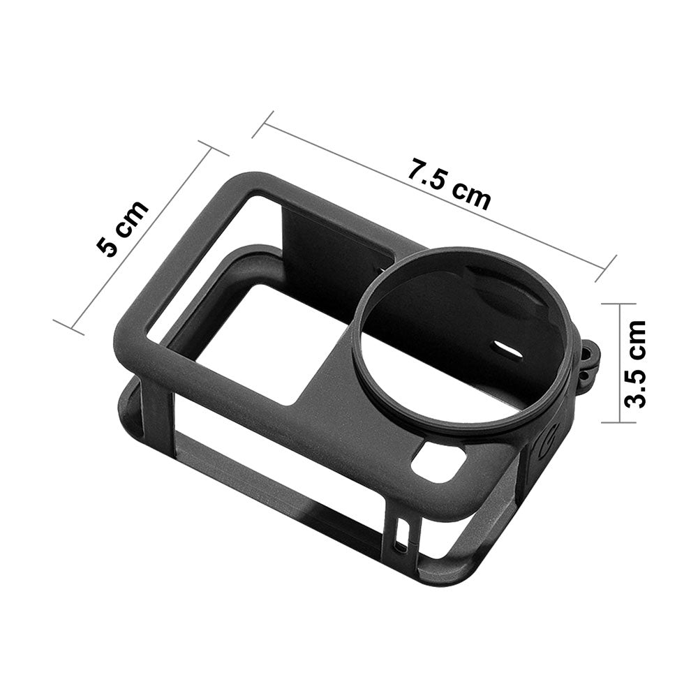 Funda Silicón Correa y Tapa Lente Para Osmo Action 6