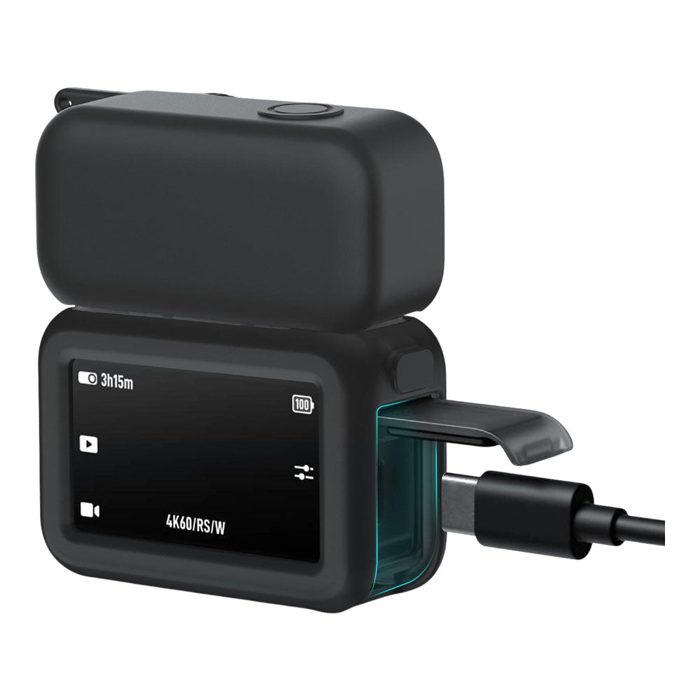 Funda Silicón y Tapa Lente Para Osmo Nano