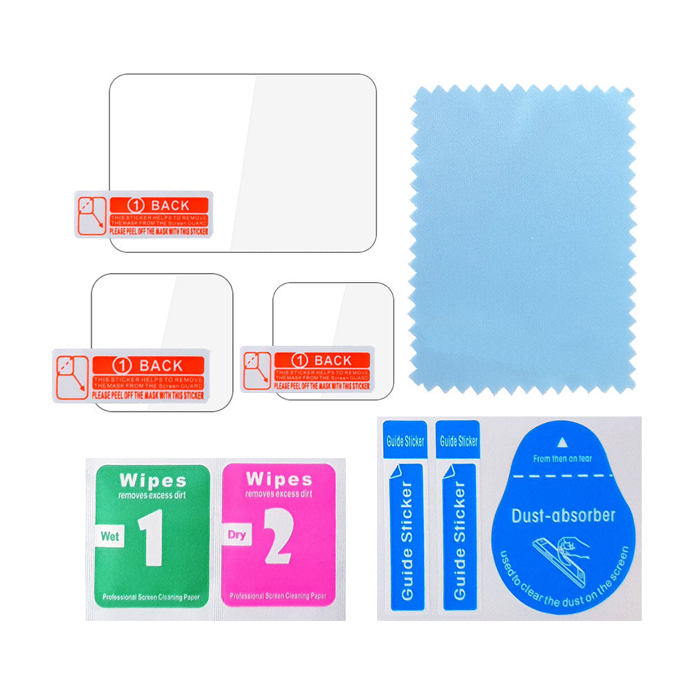 Cristales Templados Compatible GoPro Hero 12 Hero 11 Hero 10 Hero 9 Black