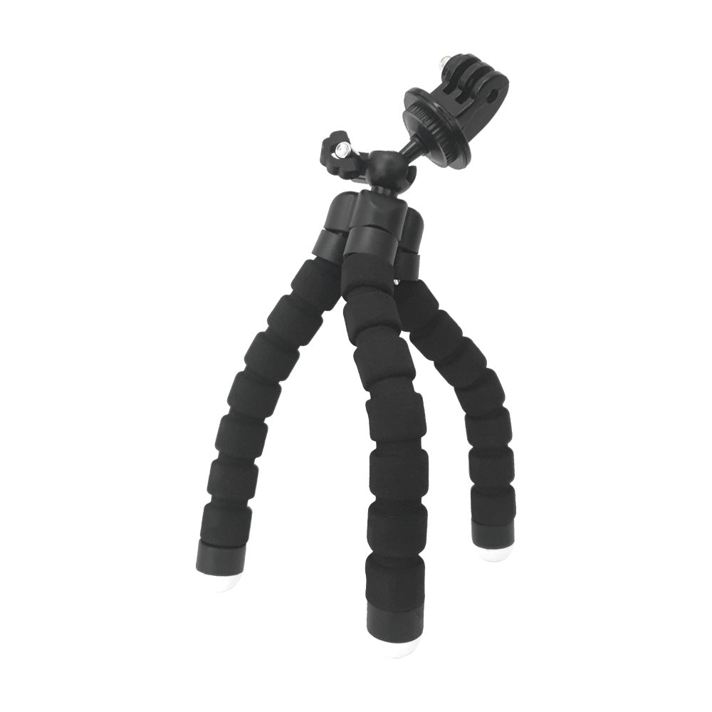 Tripié Flexible Sencillo Compatible GoPro Cámaras Deportivas