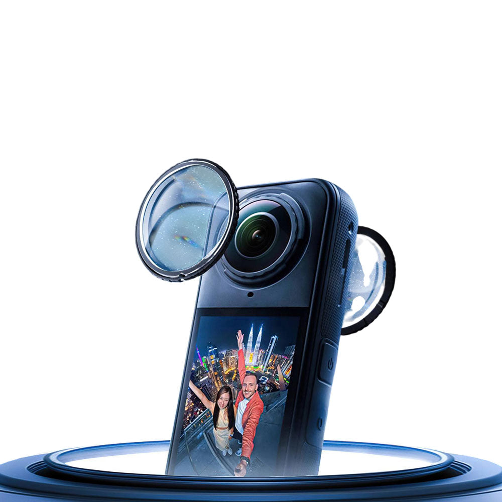 Tapas Protectoras Lentes Transparentes Compatible Insta360 X5