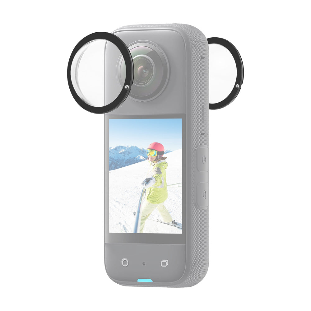 Tapas Protectoras Lentes Transparentes Compatible Insta360 X3