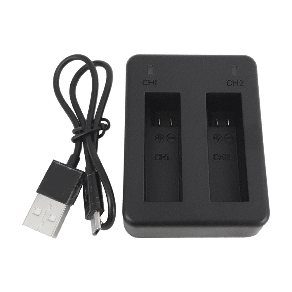 Kit Baterías y Cargador Compatible GoPro Hero 4 1160mAh AHDBT-401