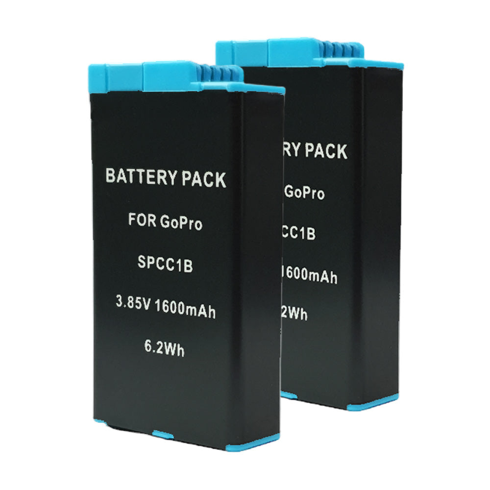 Kit Baterías y Cargador Compatible GoPro MAX 1600mah