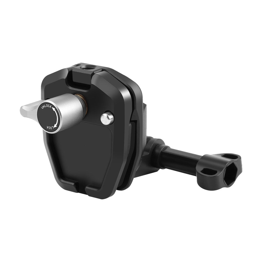 Base Parabrisas Motocicleta Aluminio Para GoPro Cámaras Deportivas
