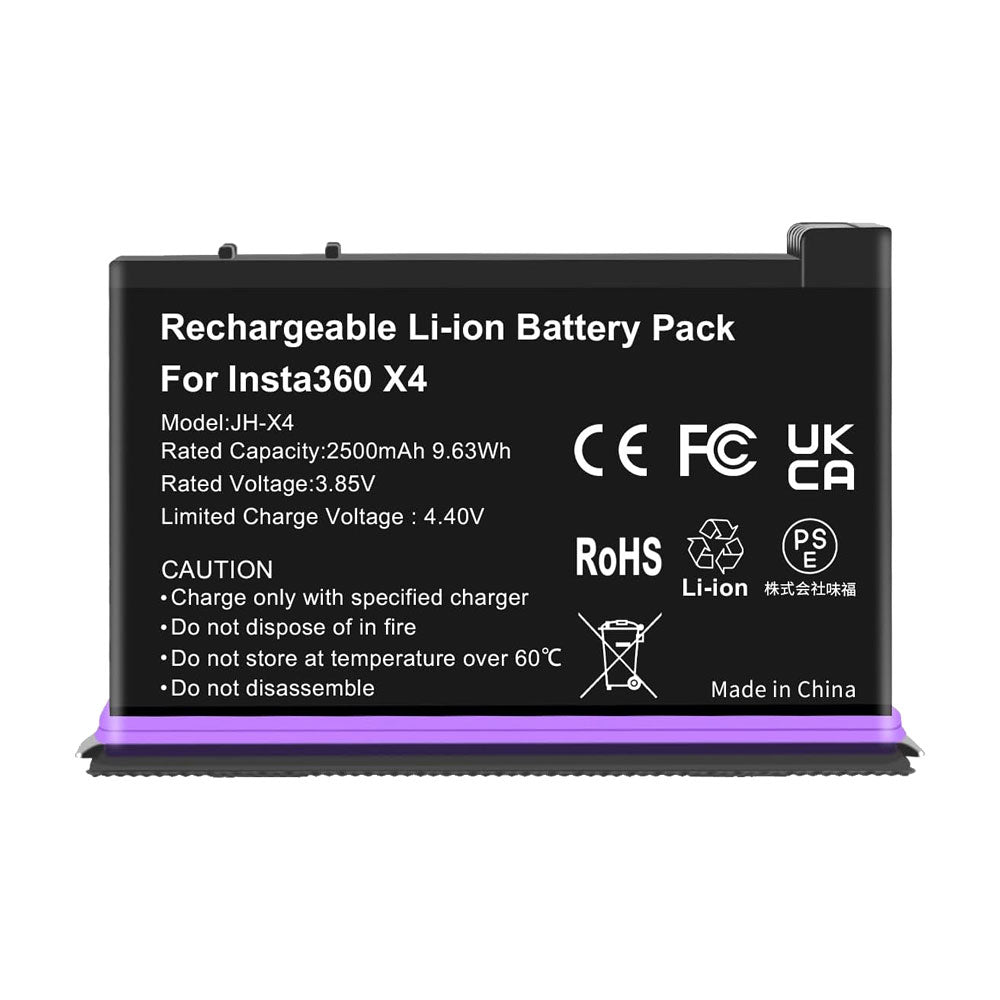 Batería Compatible Insta360 X4 2500 mAh 3.85V