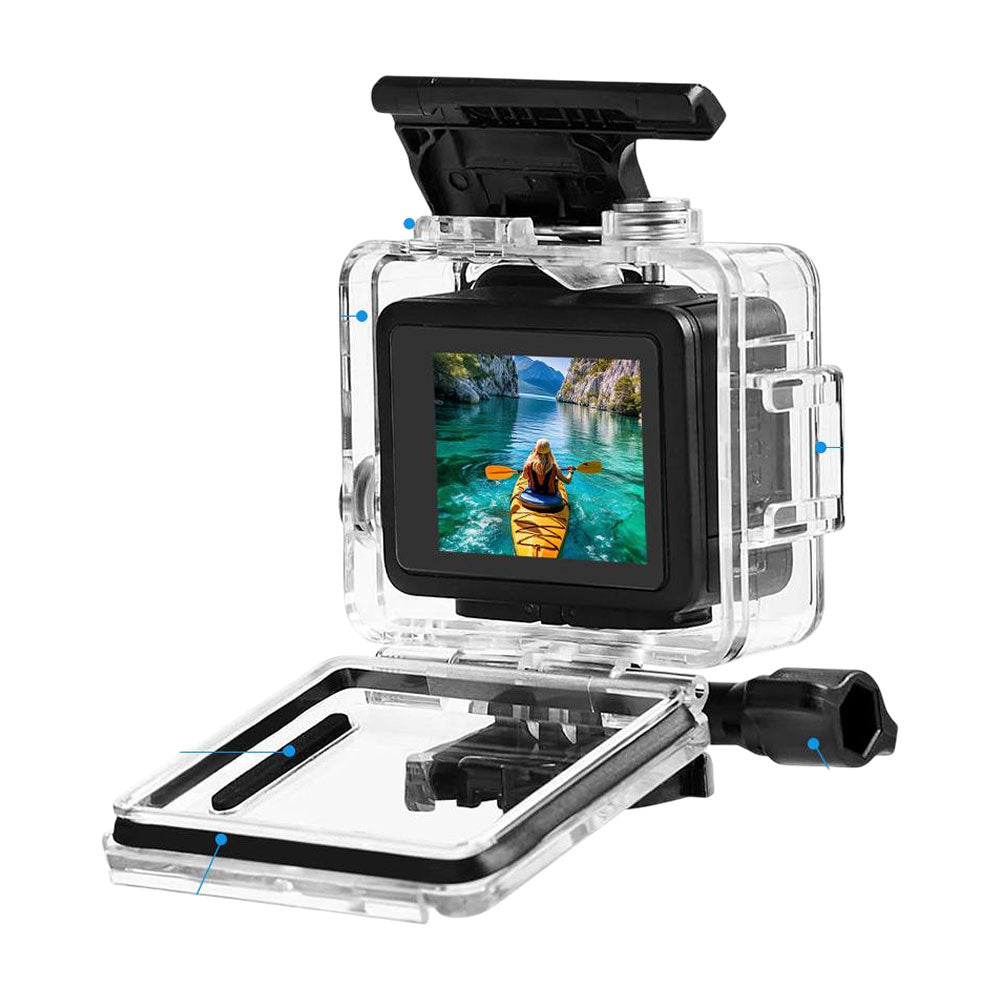 Carcasa Case Sumergible 60m Compatible GoPro 4K 2024