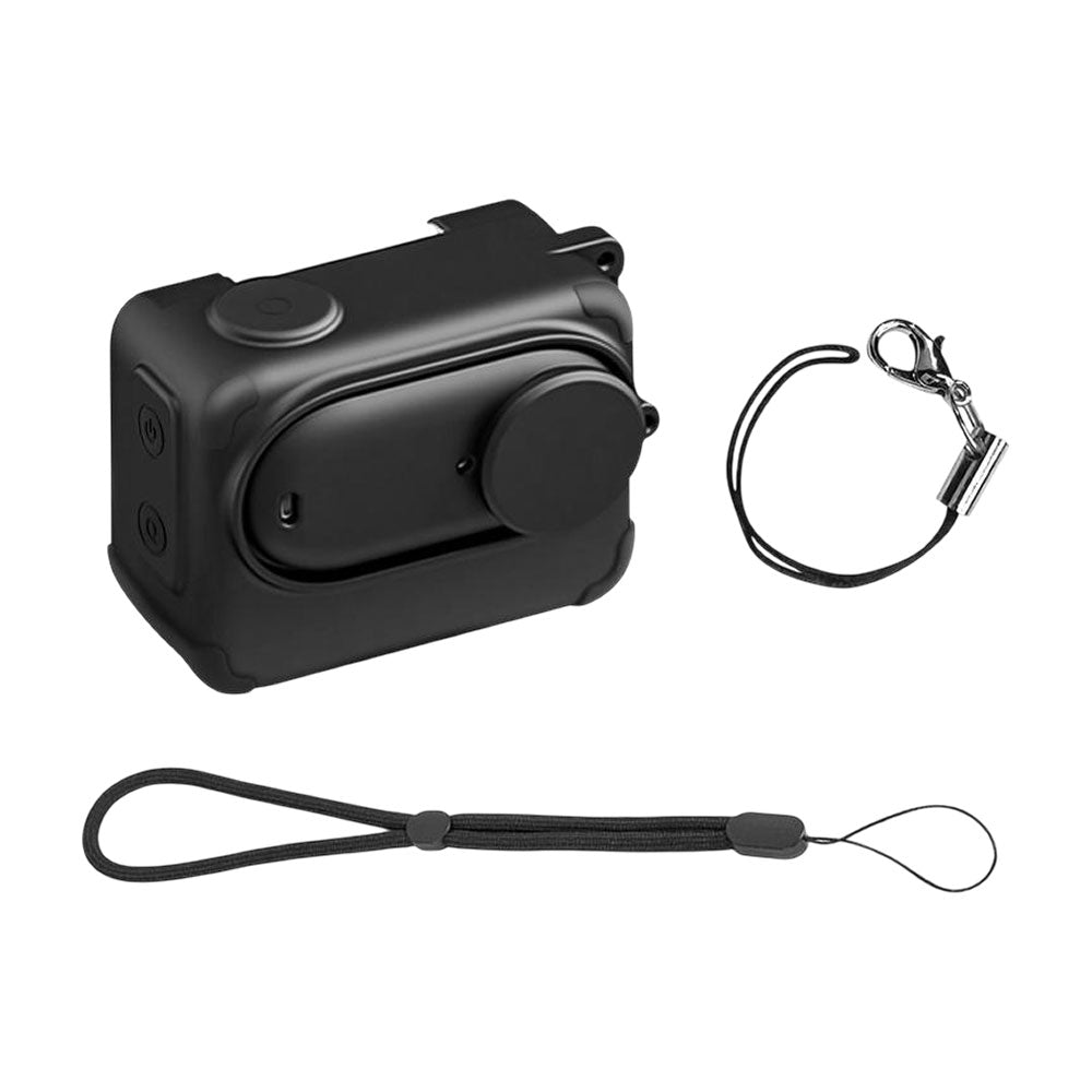 Funda Silicón, Correa y Tapa Grande Para Insta360 Go 3/3S