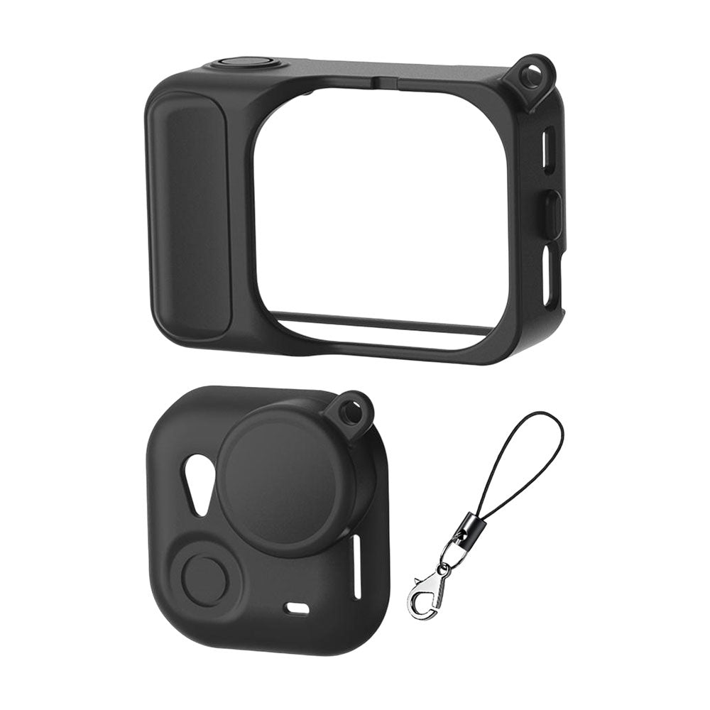 Funda Silicón, Correa y Tapa Para Insta360 Go Ultra