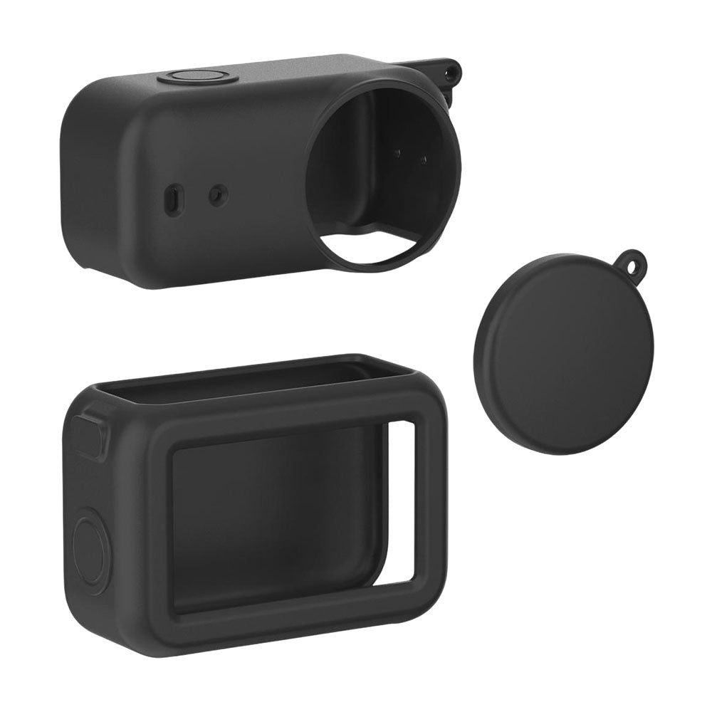 Funda Silicón y Tapa Lente Para Osmo Nano