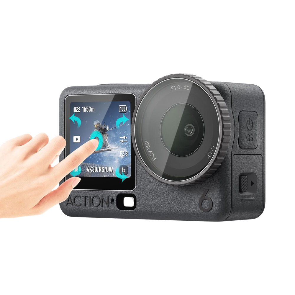 Cristales Templados Pantallas y Lente Protección Para Osmo Action 6