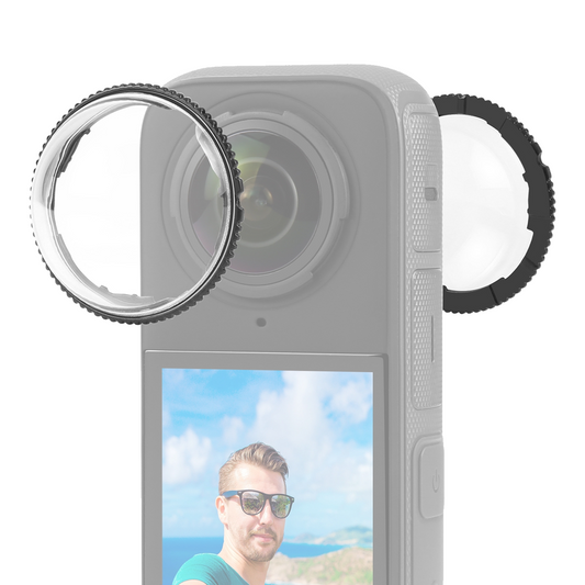 Tapas Protectoras Lentes Transparentes Compatible Insta360 X4